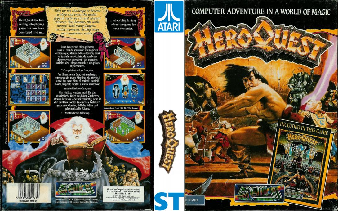 HeroQuest — box-texture (EU)