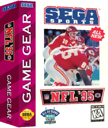 NFL '95 — box-3D (US)