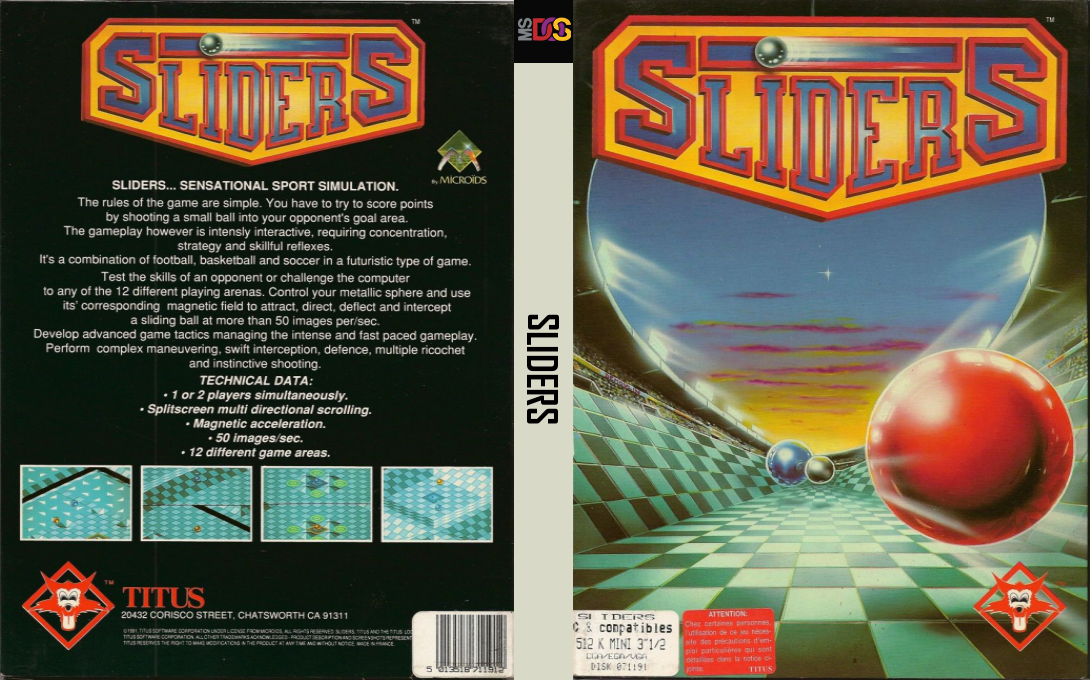 Sliders — box-texture (EU)