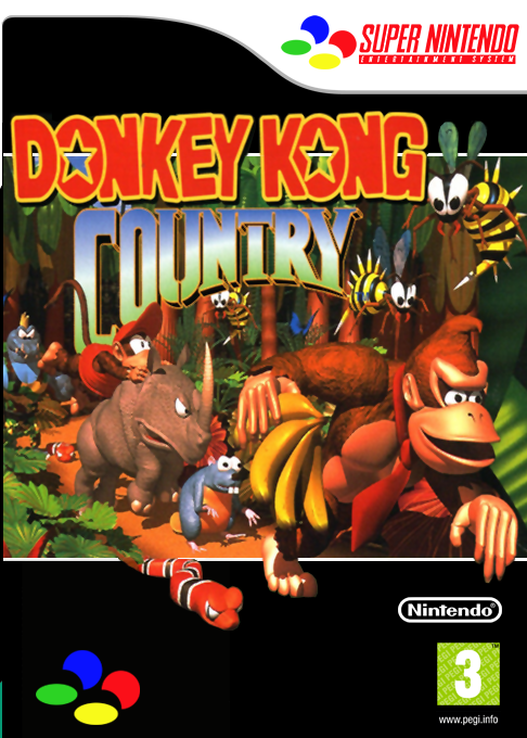 Donkey Kong Country — box-2D (EU)