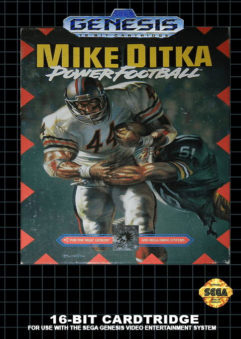 Mike Ditka Power Football box art
