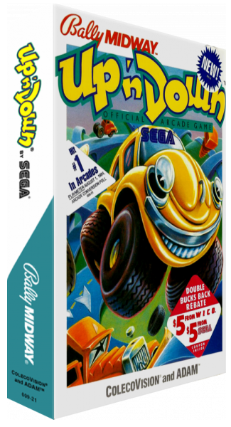 Up 'n Down — box-3D (US)