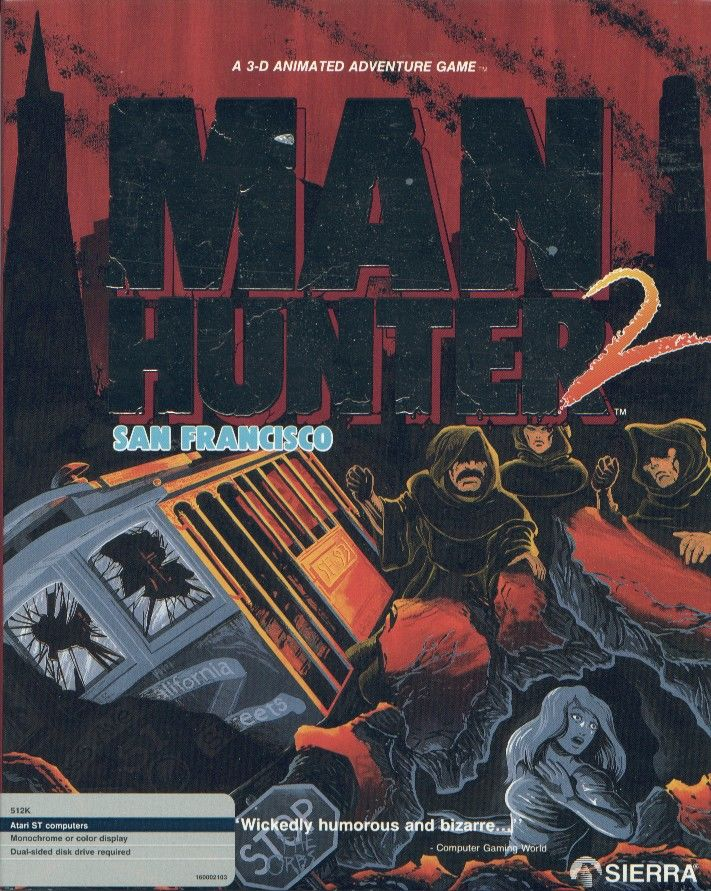 Manhunter 2 - San Francisco box art
