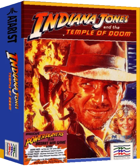 Indiana Jones and the Temple of Doom — box-3D (EU)
