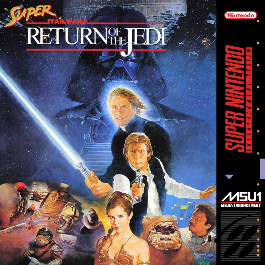 Super Star Wars : Return of the Jedi box art