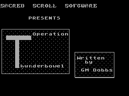 Operation Thunderbowel — sstitle (WOR)