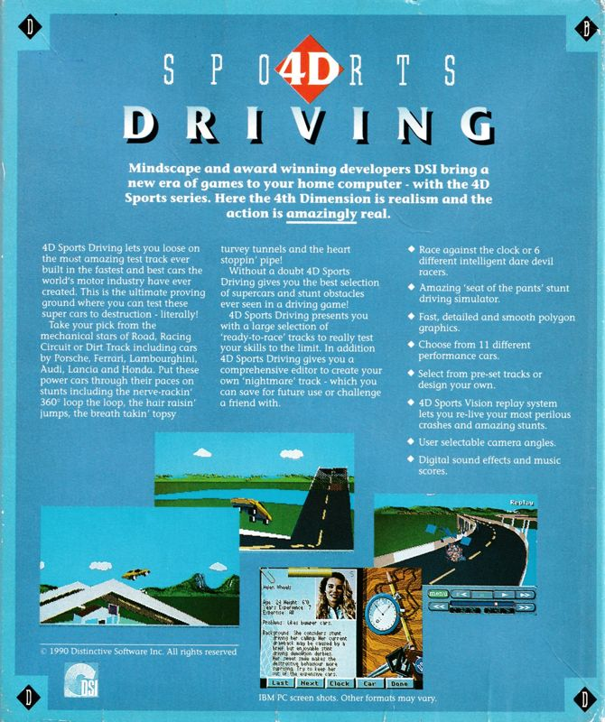 4D Sports Driving — box-2D-back (EU)