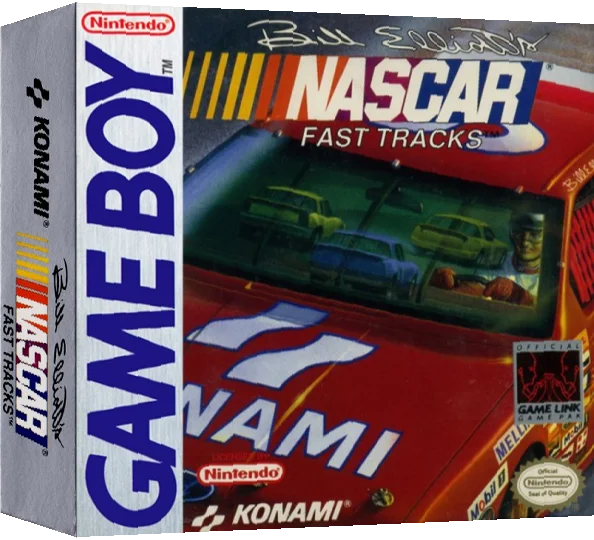 Bill Elliott's NASCAR Fast Tracks — box-3D (US)