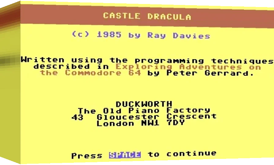 Castle Dracula — box-3D (WOR)