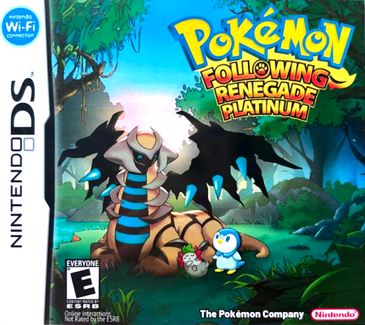 Pokemon Following Renegade Platinum box art