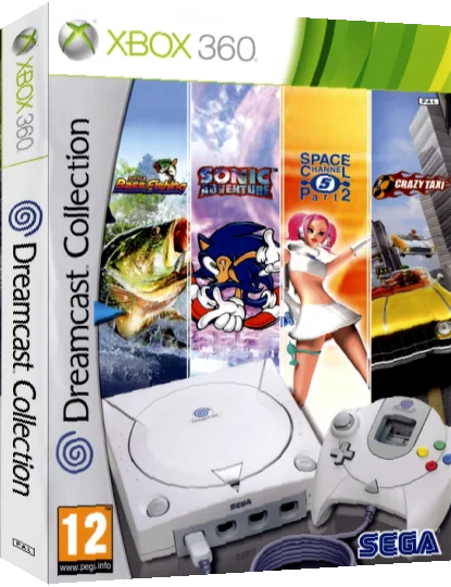Dreamcast Collection — box-3D (UK)