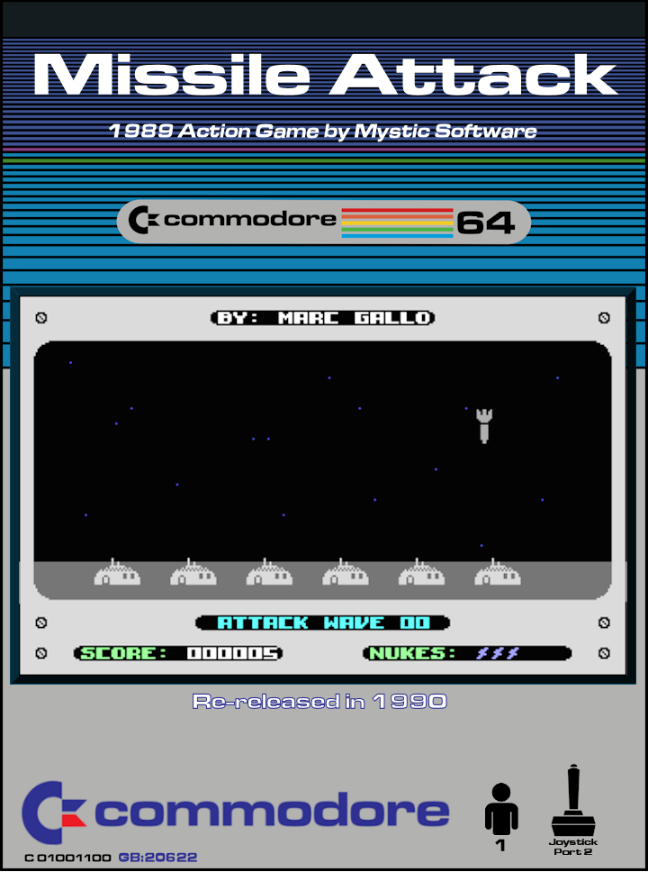 Missile Attack box art