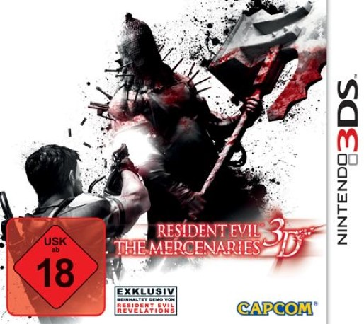 Resident Evil - The Mercenaries 3D — box-2D (DE)
