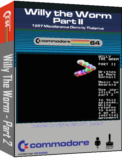 Willy The Worm - Part 2 — box-3D (CUS)
