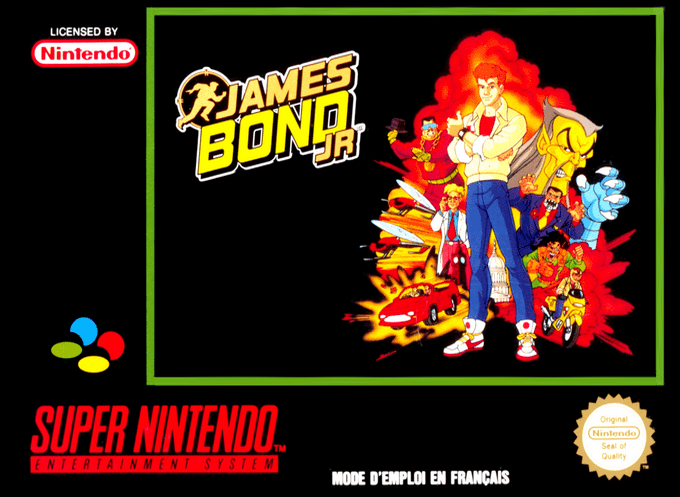 James Bond Jr. — box-2D (FR)