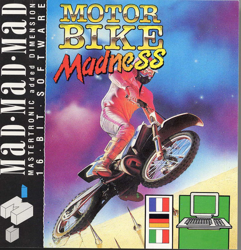 Motorbike Madness — box-2D (UK)