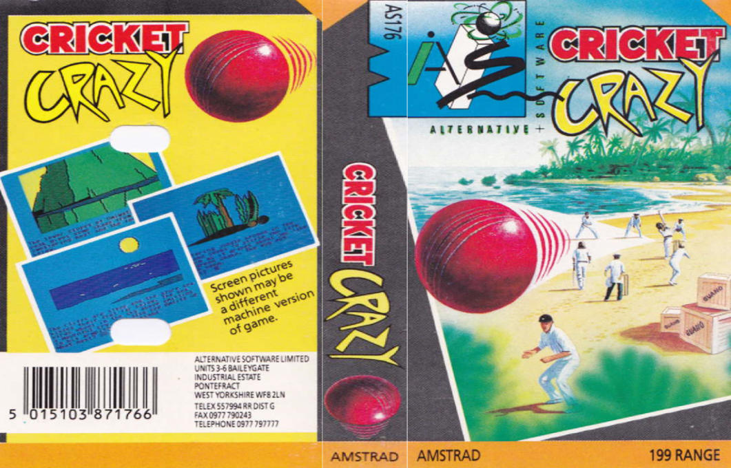 Cricket Crazy — box-texture (EU)