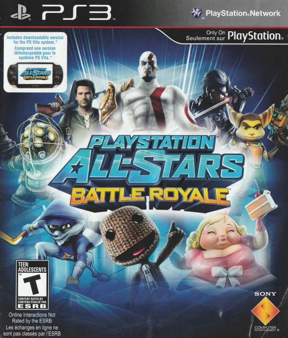 PlayStation All-Stars Battle Royale — box-2D (CA)