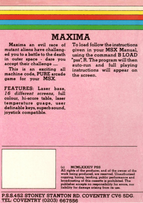 Maxima — box-2D-back (EU)