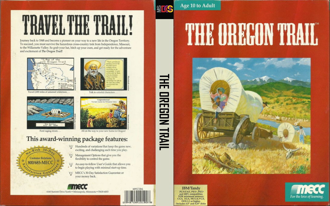 Oregon Trail, The — box-texture (US)