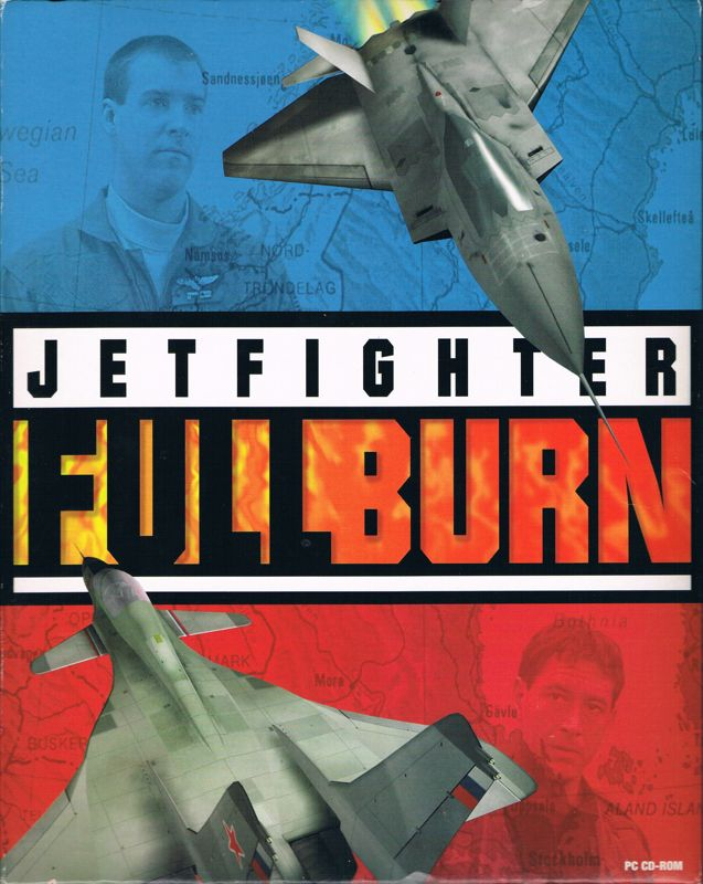Jetfighter - Full Burn — box-2D (EU)
