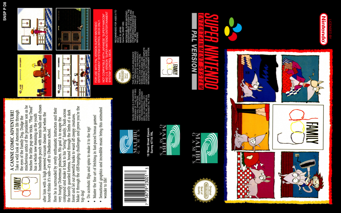 Family Dog — box-texture (EU)