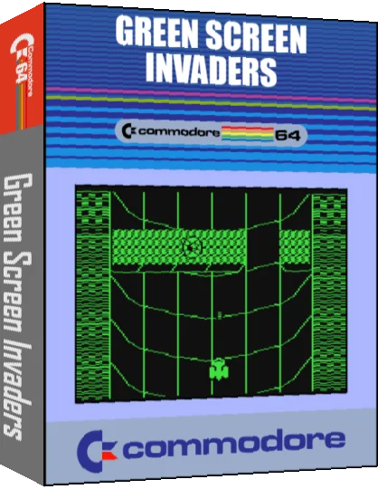 Green Screen Invaders — box-3D (CUS)