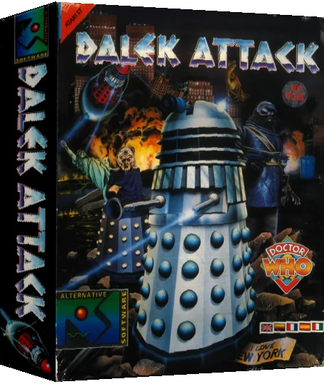 Dalek Attack — box-3D (EU)