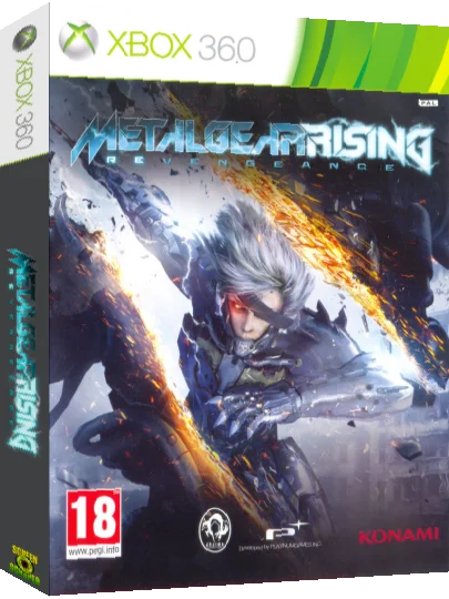 Metal Gear Rising - Revengeance — box-3D (EU)