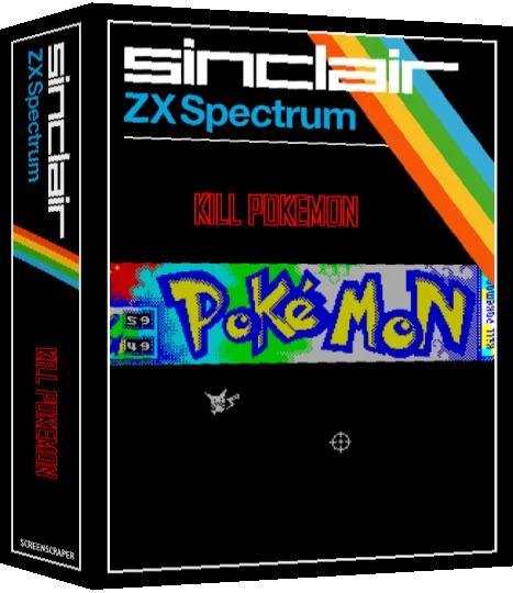 Kill Pokemon — box-3D (SS)