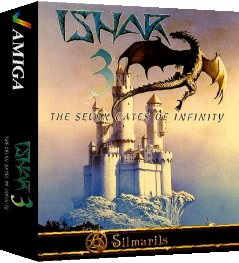 Ishar 3 - The Seven Gates of Infinity — box-3D (EU)