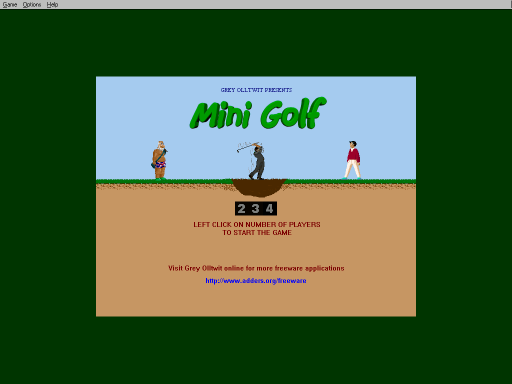 Mini Golf box art
