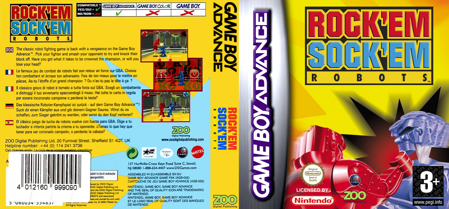 Rock'em Sock'em Robots — box-texture (EU)