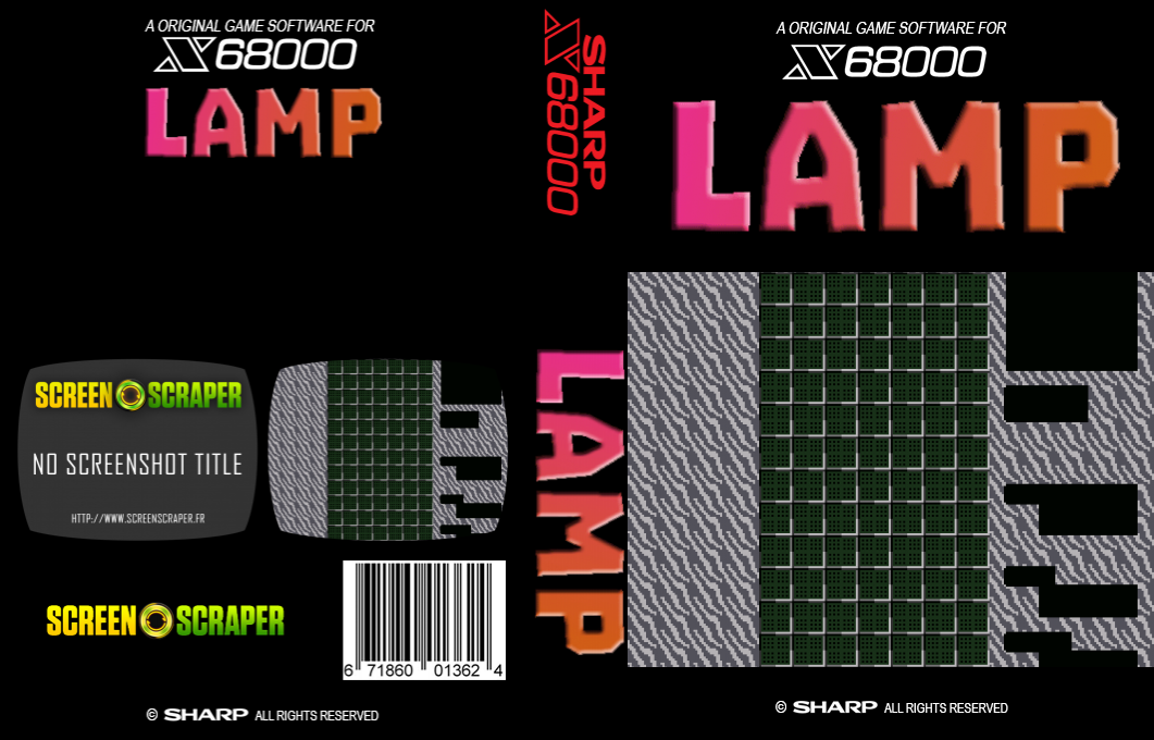 Lamp — box-texture (SS)