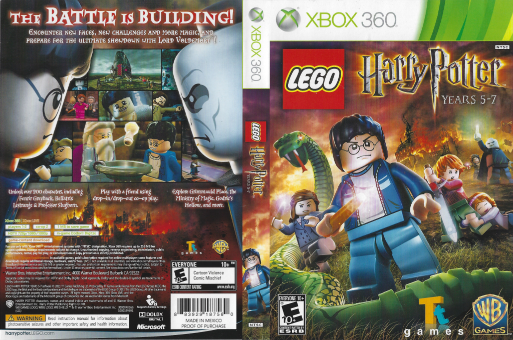 LEGO Harry Potter - Years 5-7 — box-texture (US)