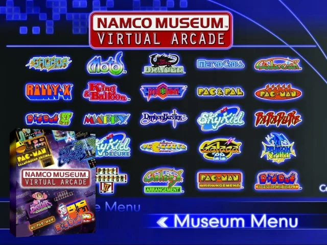 Namco Museum - Virtual Arcade — mixrbv2 (EU)