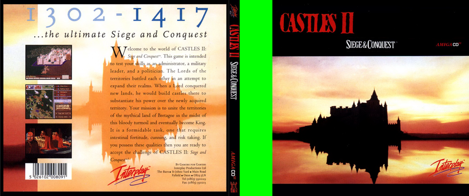 Castles II - Siege & Conquest — box-texture (WOR)