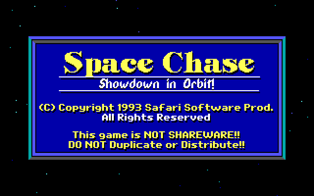 Space Chase 3 - Showdown In Orbit — sstitle (US)
