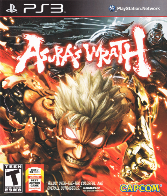 Asura's Wrath box art