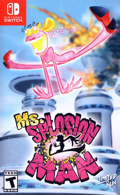 Ms. Splosion Man box art