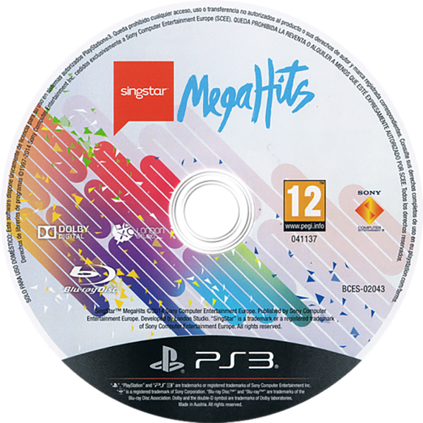 SingStar MegaHits — support-texture (EU)