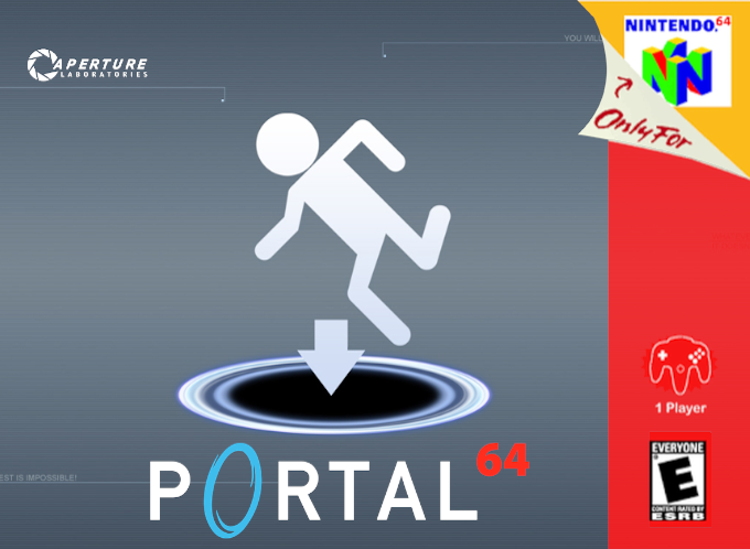 Portal 64 box art