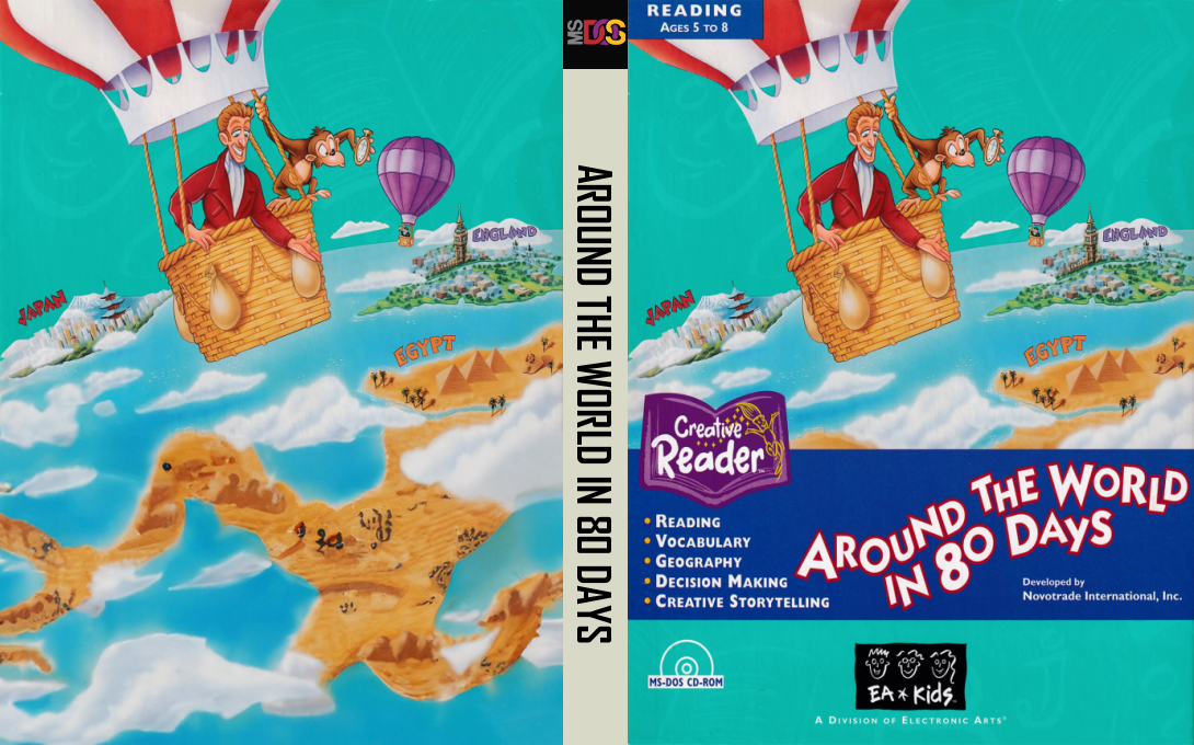 Around The World In 80 Days — box-texture (US)