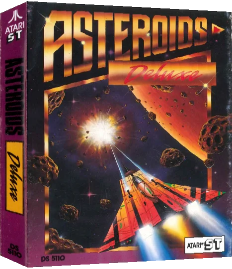 Asteroids Deluxe — box-3D (EU)