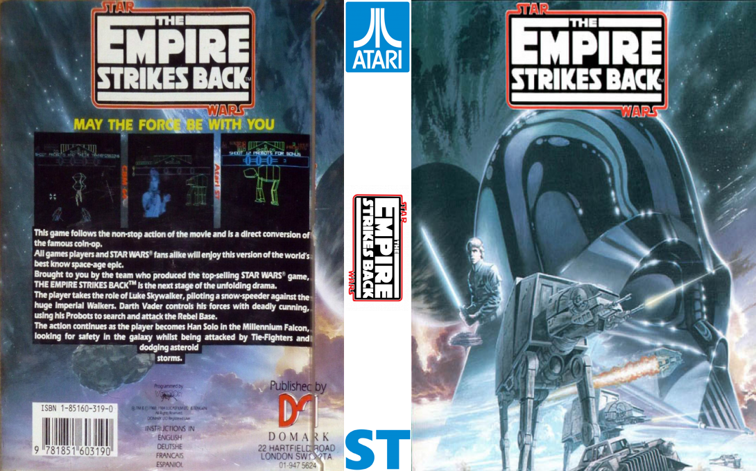 Star Wars - The Empire Strikes Back — box-texture (EU)
