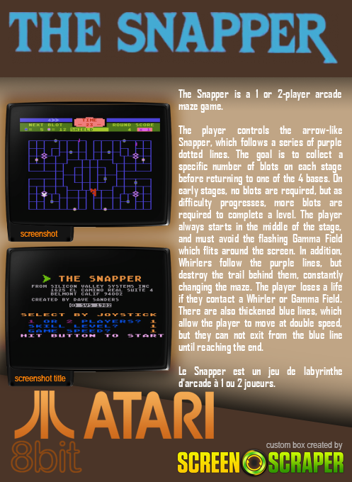 Snapper, The — box-2D-back (SS)