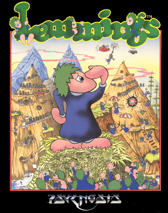 Lemmings box art