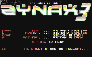 Zynax III : The Last Episode — sstitle (WOR)