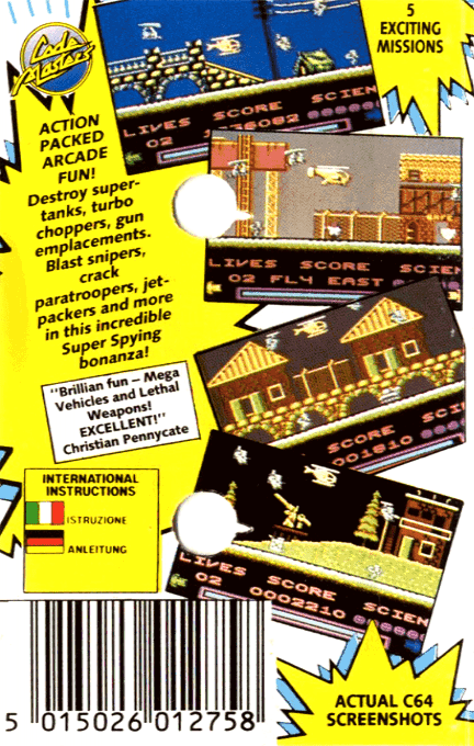 KGB Superspy — box-2D-back (EU)