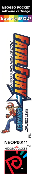 Fatal Fury - First Contact - Pocket Fighting Series — box-2D-side (US)